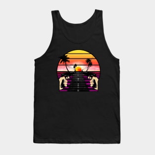 Guns Blazing Into The Sunset Tank Top